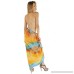 LA LEELA Sarong Bathing Suit Pareo Wrap Bikini Cover ups Womens Skirt Swimsuit Swimwear Turquoise q855 B07P583MCM